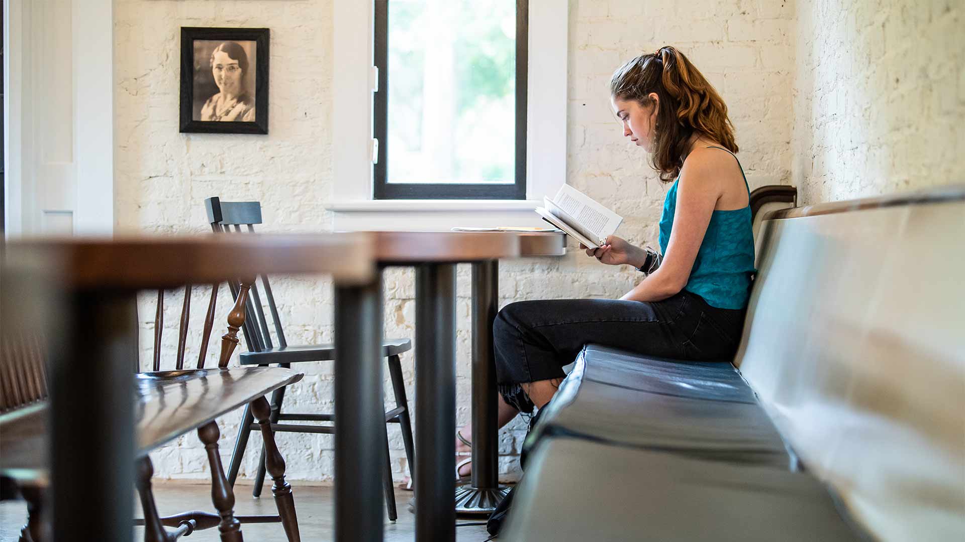 One of the oldest buildings on campus, most recently known as the Hut, was transformed into a coffee shop and reopened in Spring 2019.