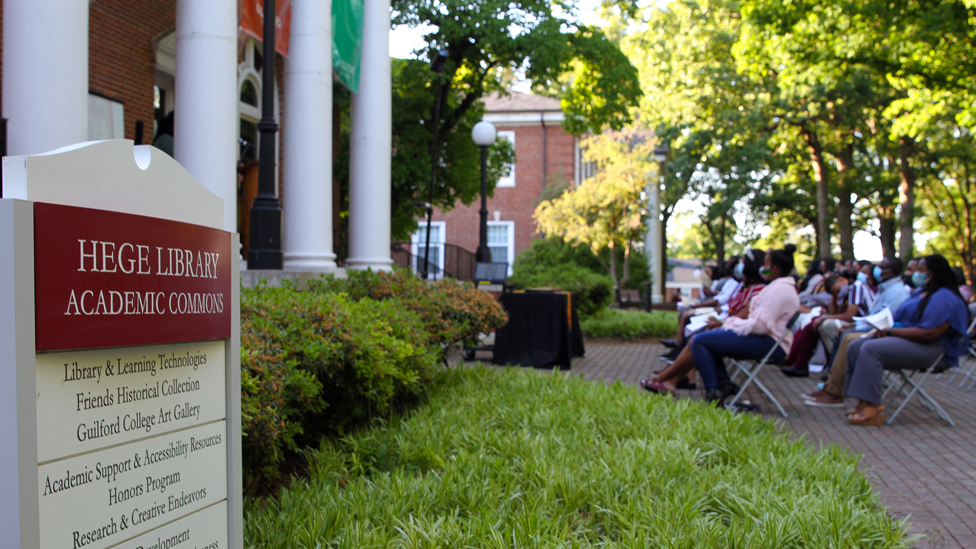 The Sankofa celebration takes place on May 6, 2021, at Hege Library.