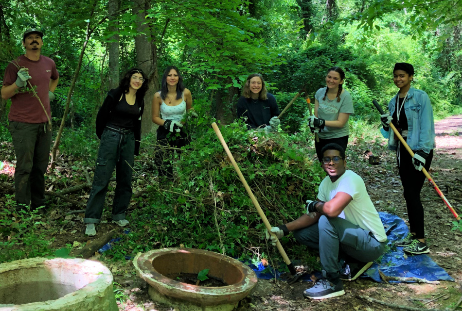 Making a trail for future Guilfordians Guilford College