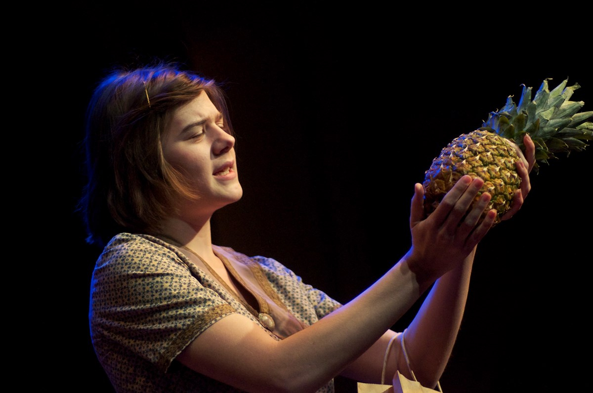 Scene from "Cabaret" a Guilford College Theatre Production in 2013. 