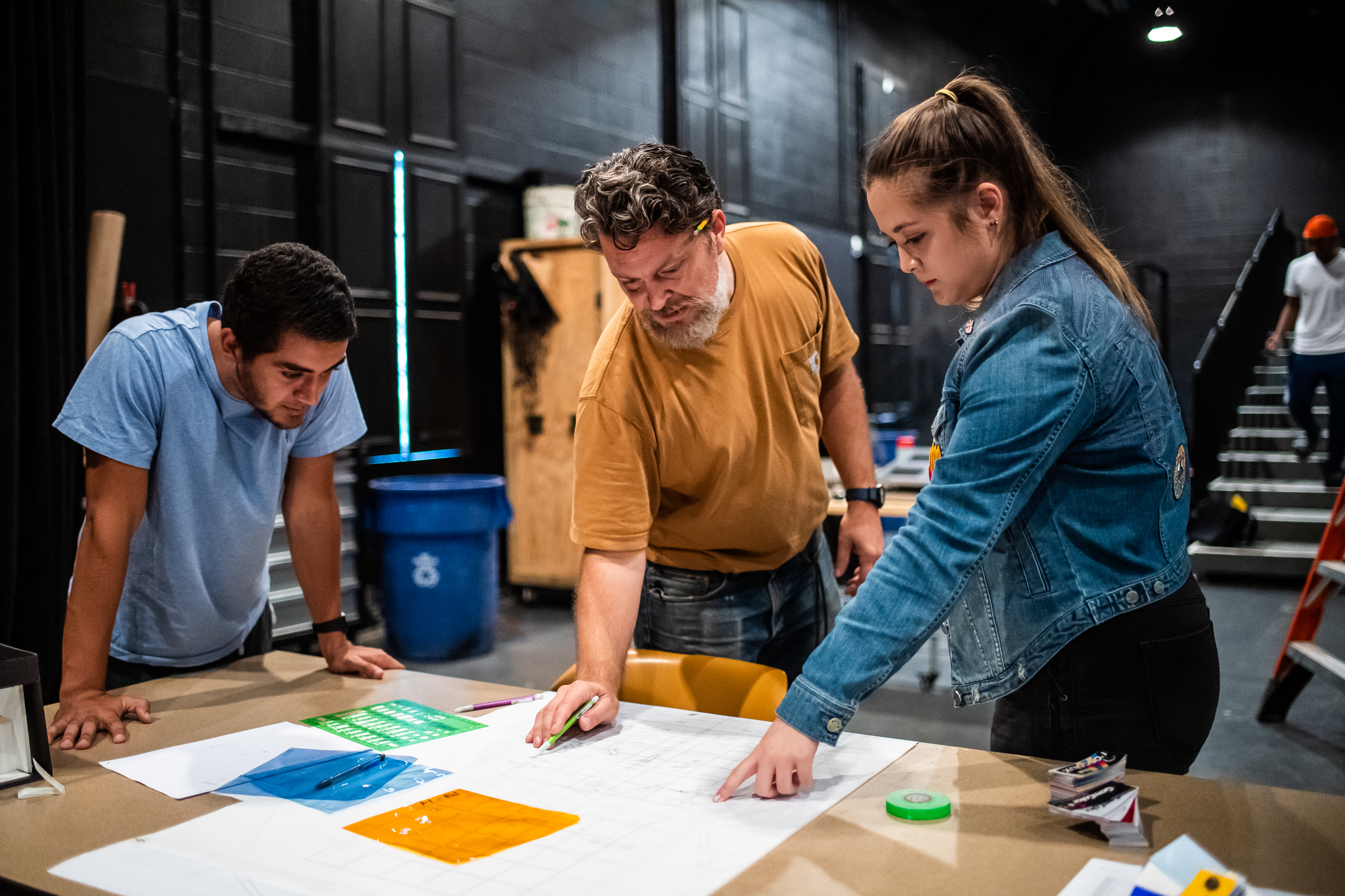 Lights at Full taught students the foundational properties of circuitry, optics, and color in application of the creation of a light design.