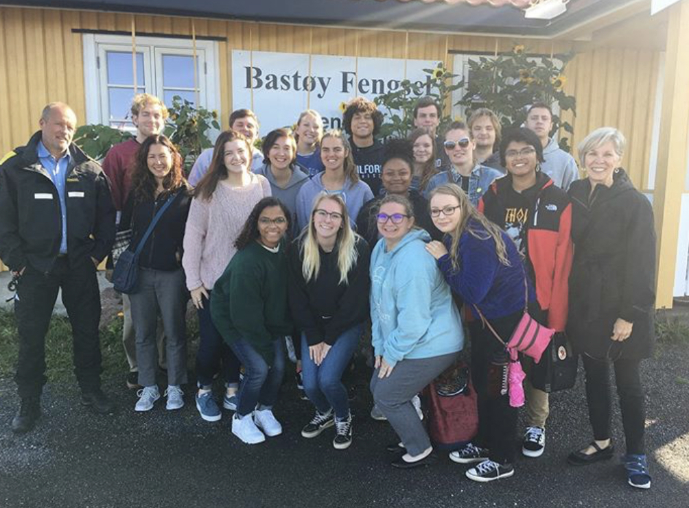 During their two weeks in Norway, students visited Bredtveit, a women’s maximum-security prison; Halden, a men’s maximum-security prison; and Bastøy, a men’s minimum security prison situated on an island where the incarcerated are responsible for the day-to-day operations of the prison.